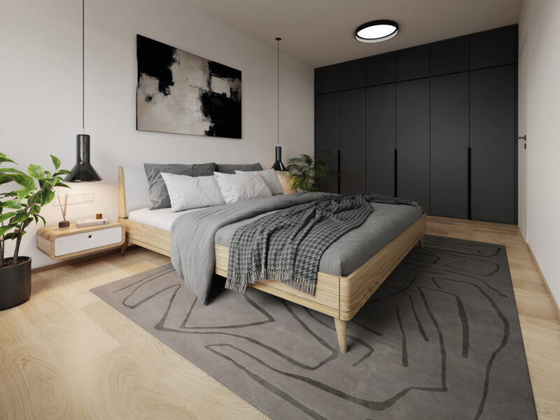 Samostatná ložnice 2kk Rezidence Kostelíček