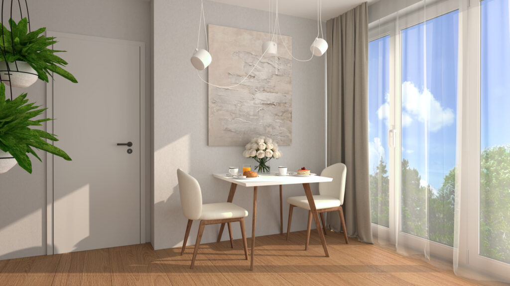 Interiér bytu Rezidence Karlovina